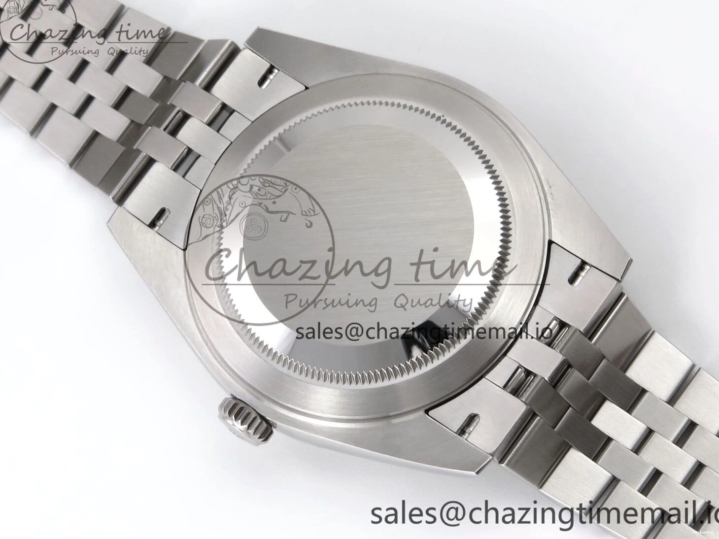 Best White 41 EWEF 126334 Jubilee Edition Dial DateJust A3235 on Bracelet Silver 1224